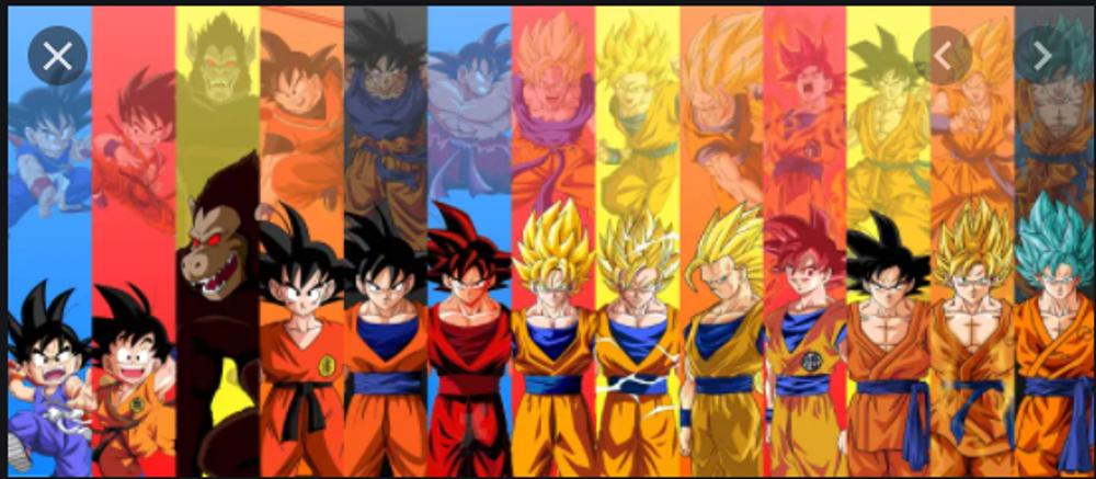 The team logo for the Goku and theSuper Sayans club.