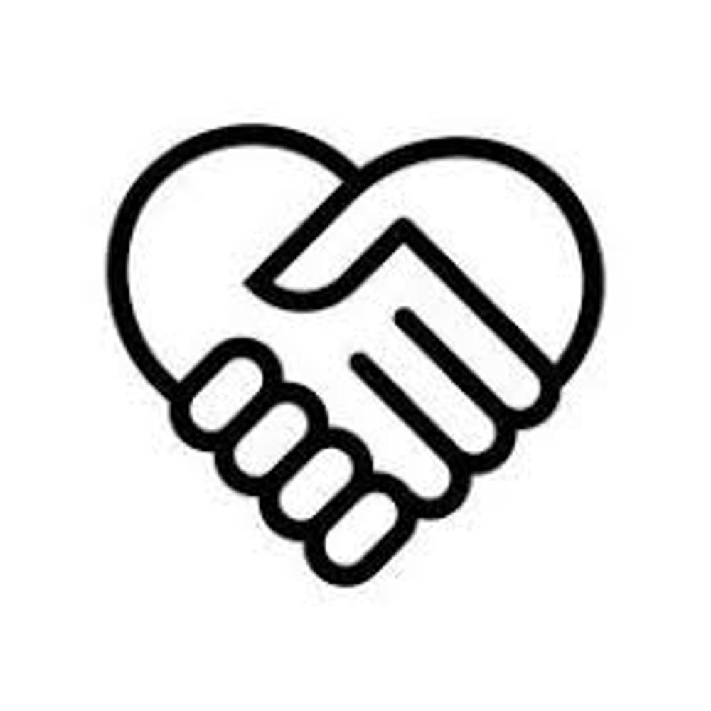 The team logo for the Helping Hands club.